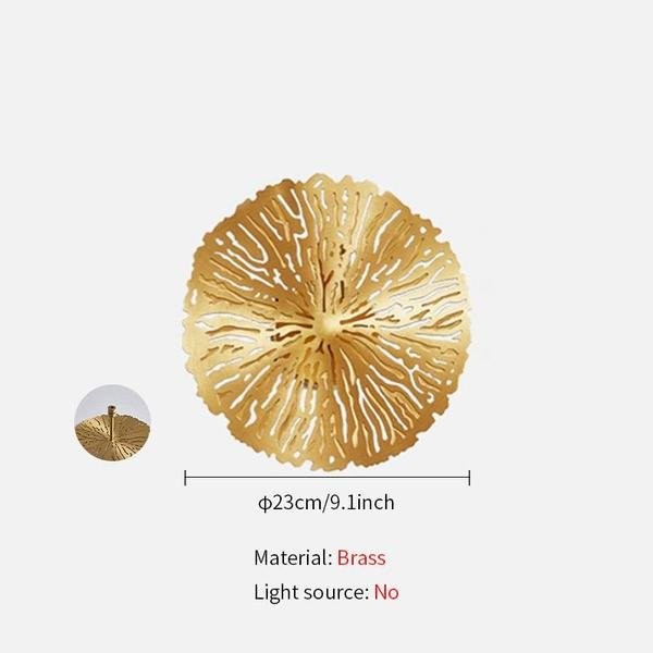 Lotus Leaf Wall Sconce