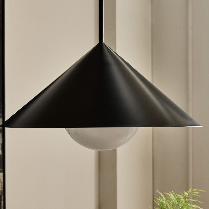 Brivana Adjustable Pendant – Cone Shade Light for Kitchen or Dining K1146