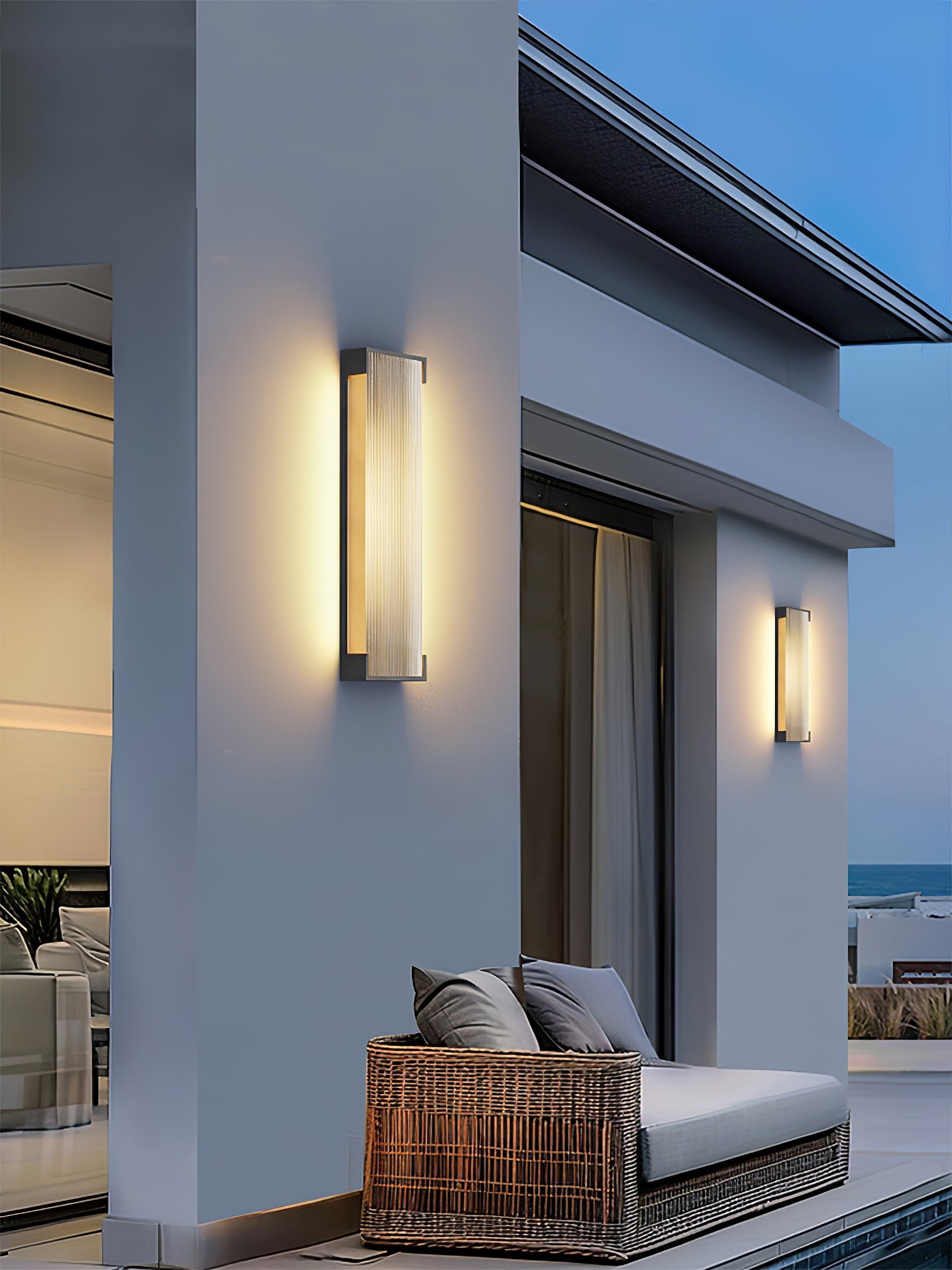 Rectangular Outdoor Wall Light K615