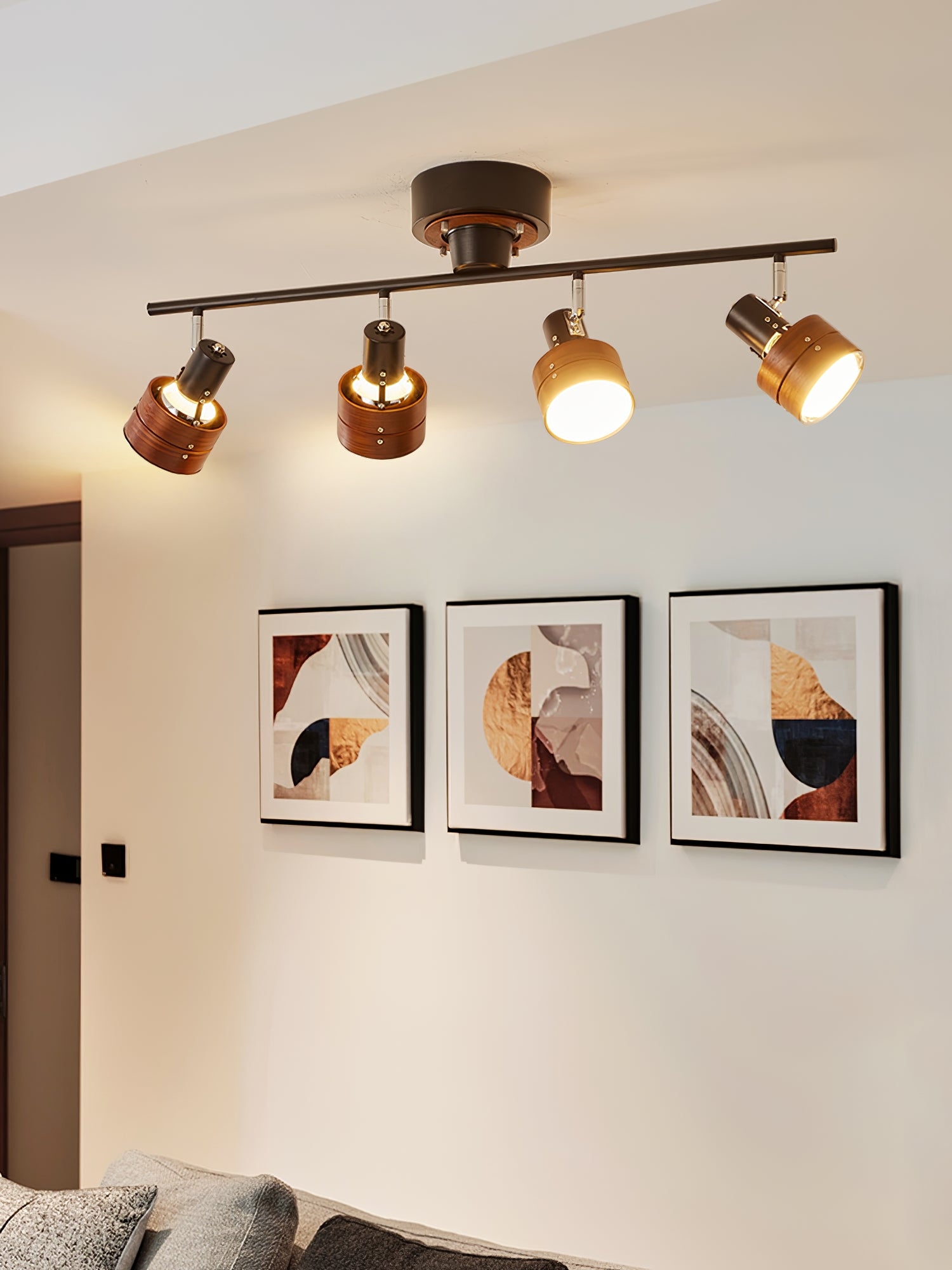 Nordic Cylindrical 4-Light Spotlight D415