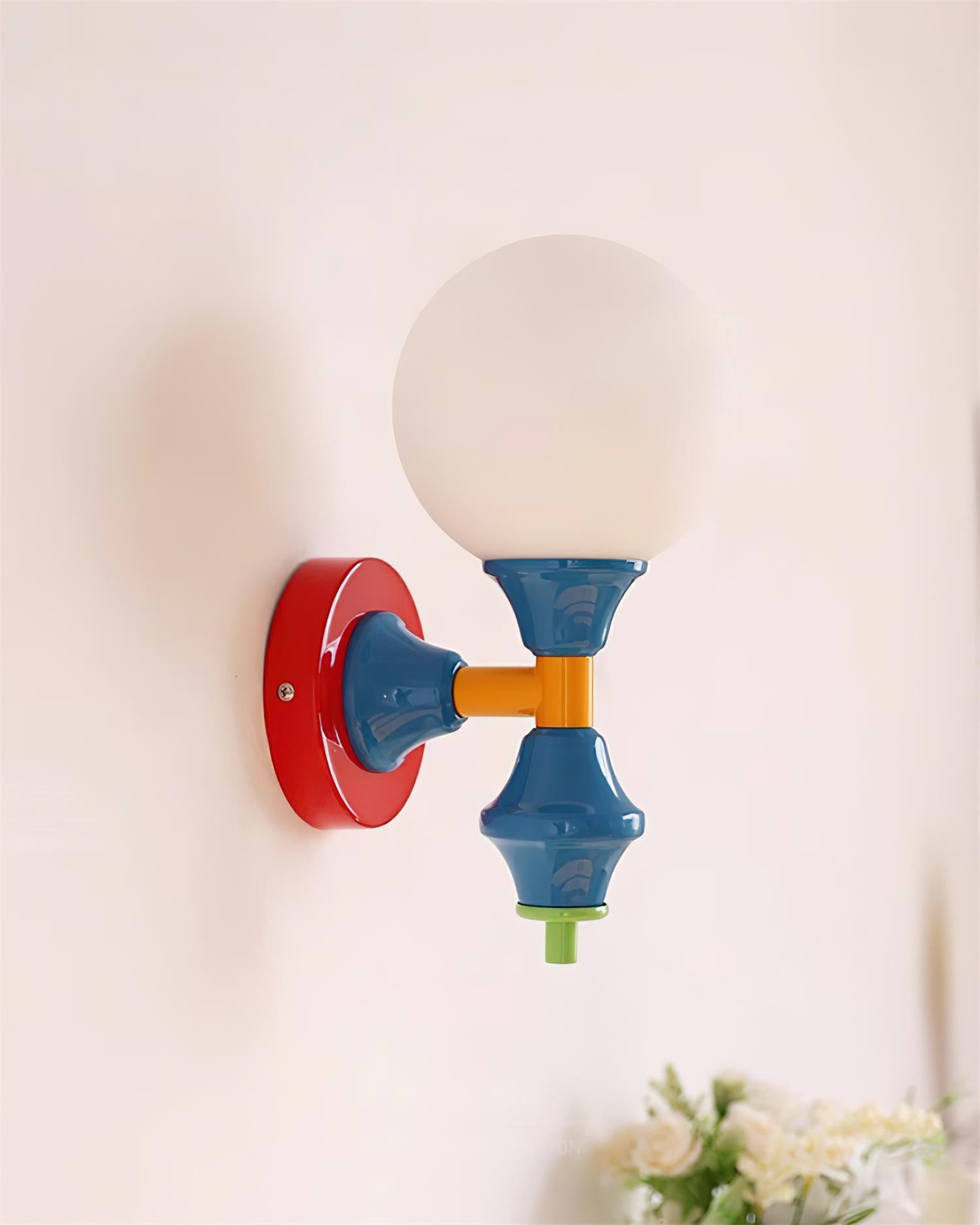 French Style Colored Wall Lamp K254