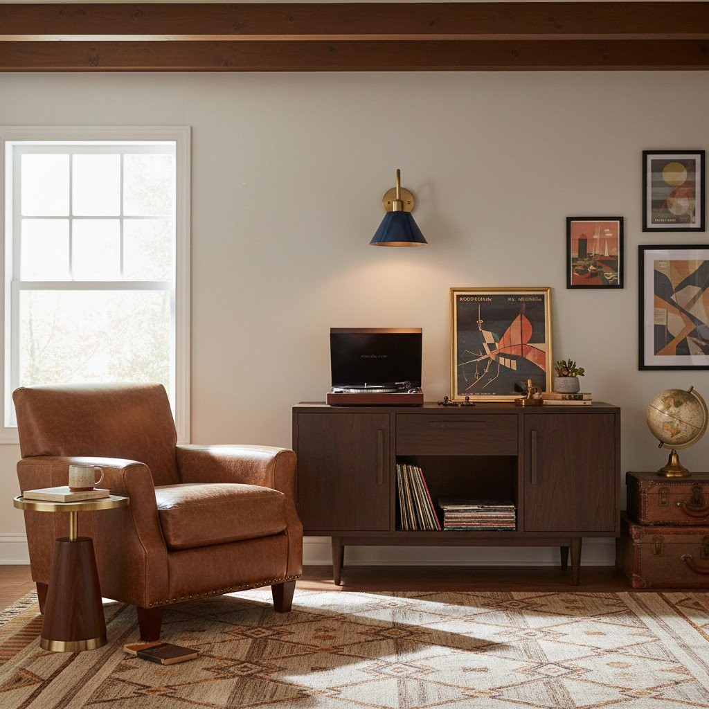 Narix Industrial Wall Sconce - Sleek Tapered Shape for Lounge and Dining Area K2120