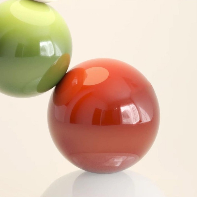 Colorful Design Acrylic Ball Table Lamp K161