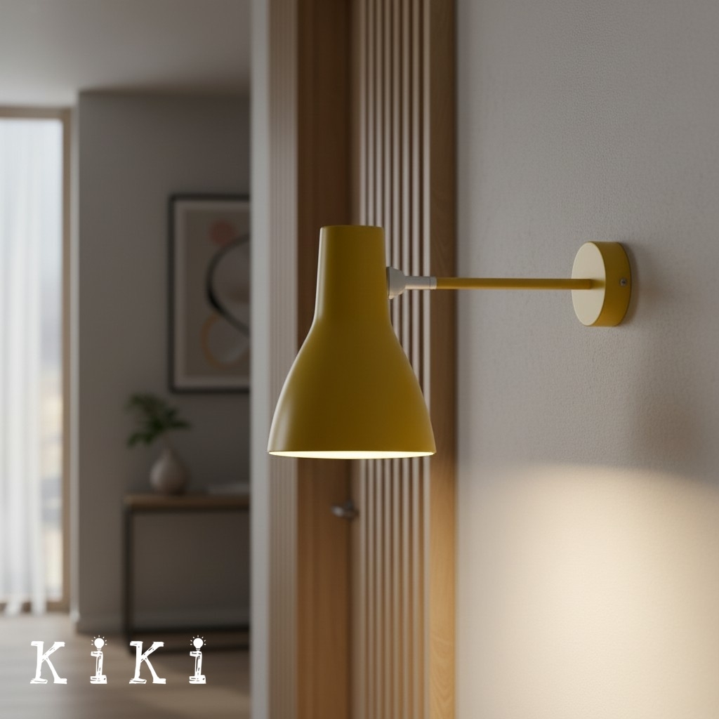 Modryx Modern Minimalist Wall Light - Adjustable Head for Reading and Accent Lighting K2115