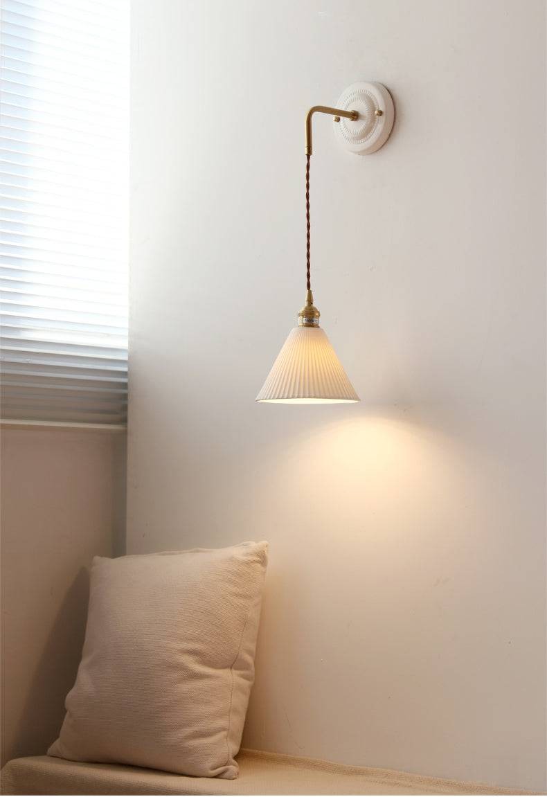 Decorative Ceramic Plate Wall Sconce K1561