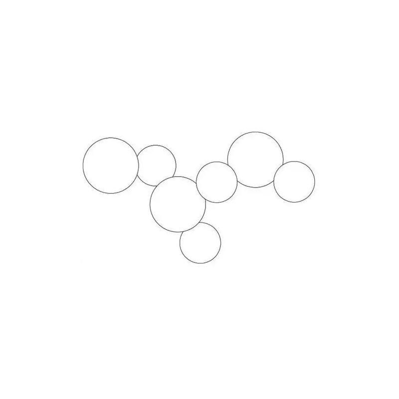 PUCK WALL ART | Fluorescent wall light