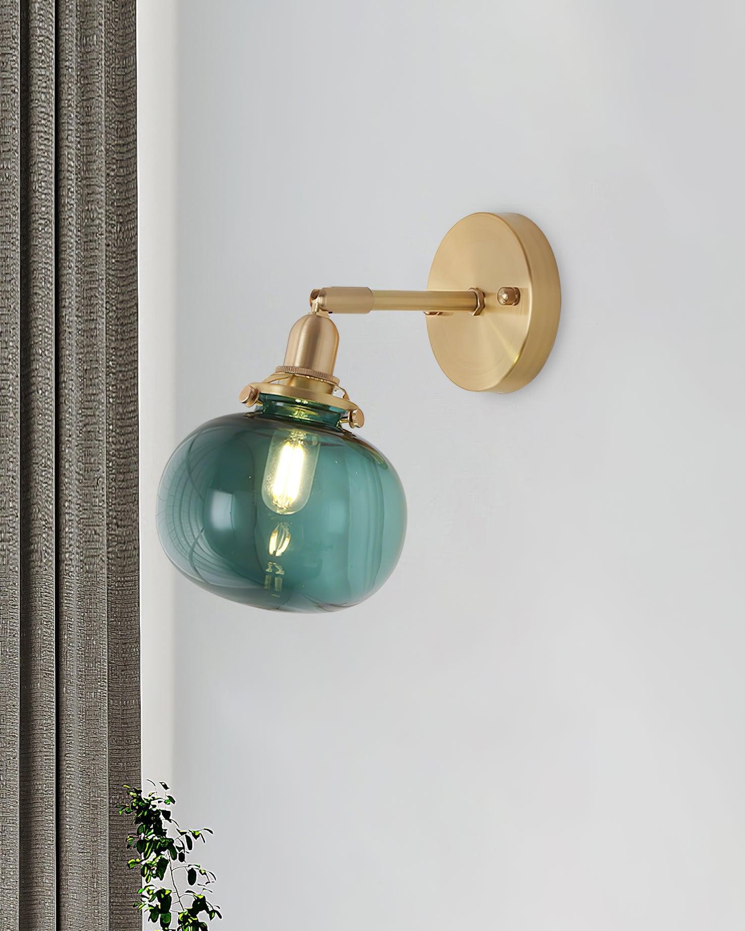 Simple Hallway Entrance Pumpkin Pattern Wall Lamp K636