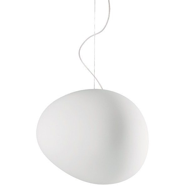Pebble Shape Pendant Light - Nordic Glass Pendant light for Dining Room K797