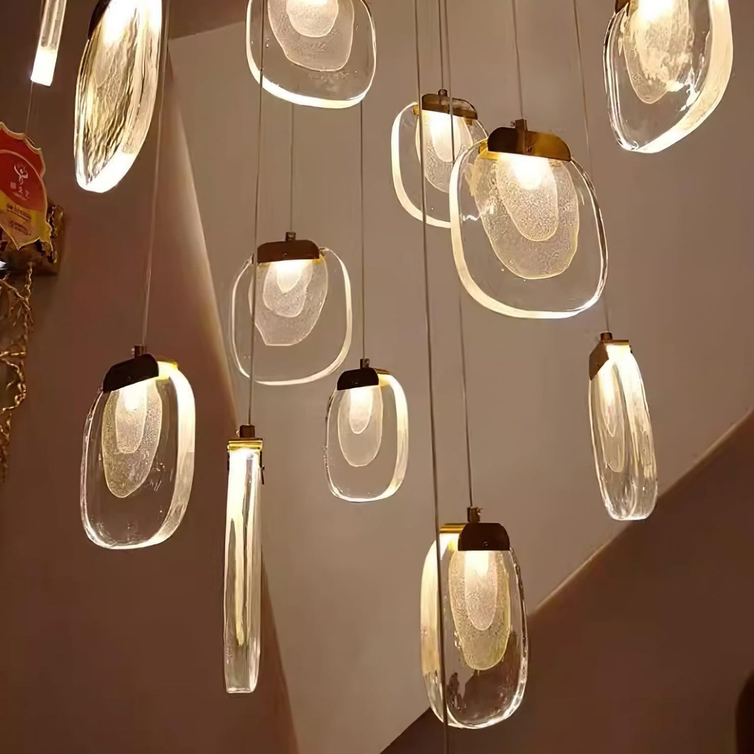 Glass Ripples Pendant Lamp K408