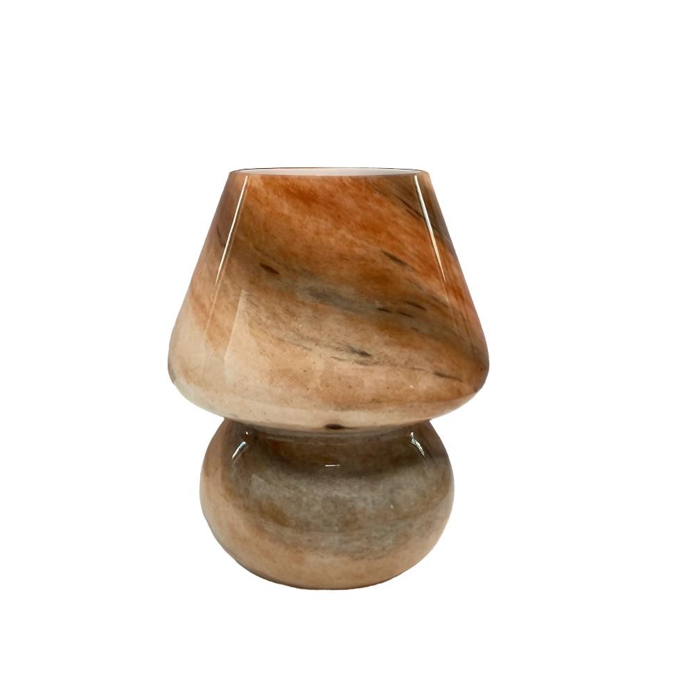 Decorative Handmade Glass Mushroom Table Lamp K53