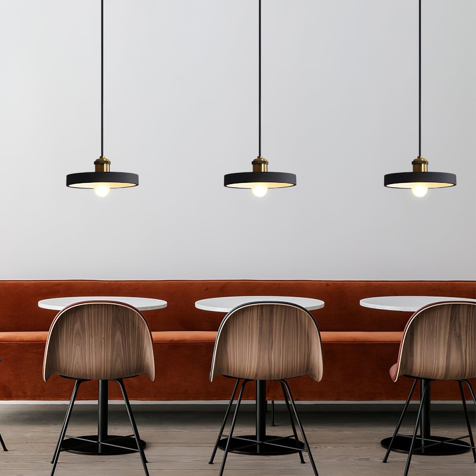Modern Resin Geometric Pendant Lamp K621