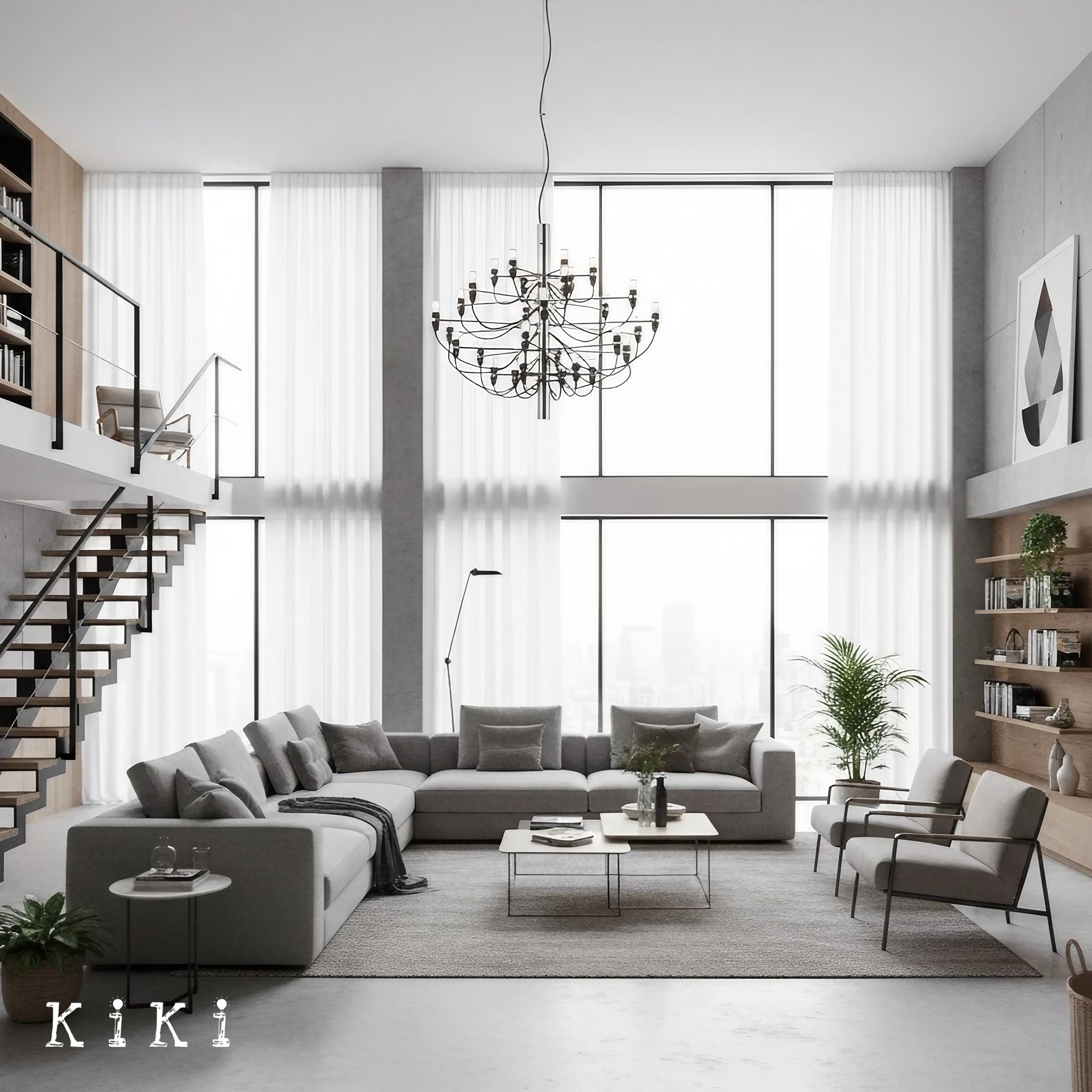 Modern 2097 Chandelier - Elegant Statement Lighting for Dining Areas