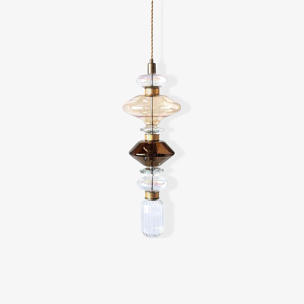 Modern Elegant Ballet Glass Pendant Light K904