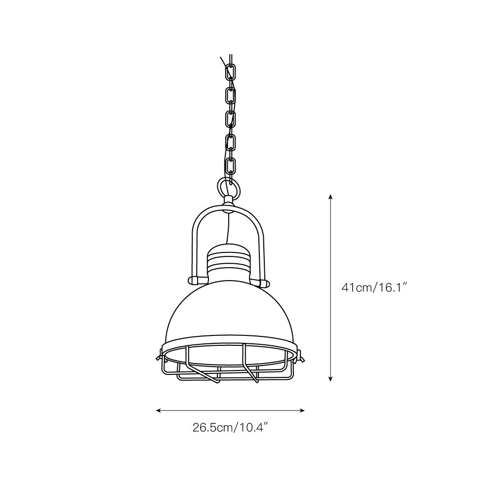 Hopedale Pendant Light D475