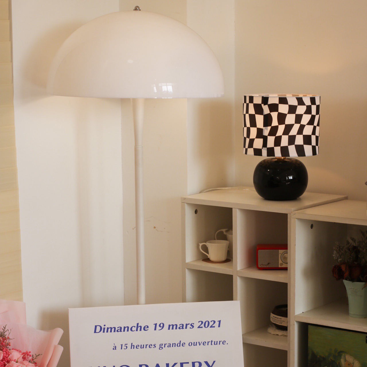 Checkerboard Table Lamp K992