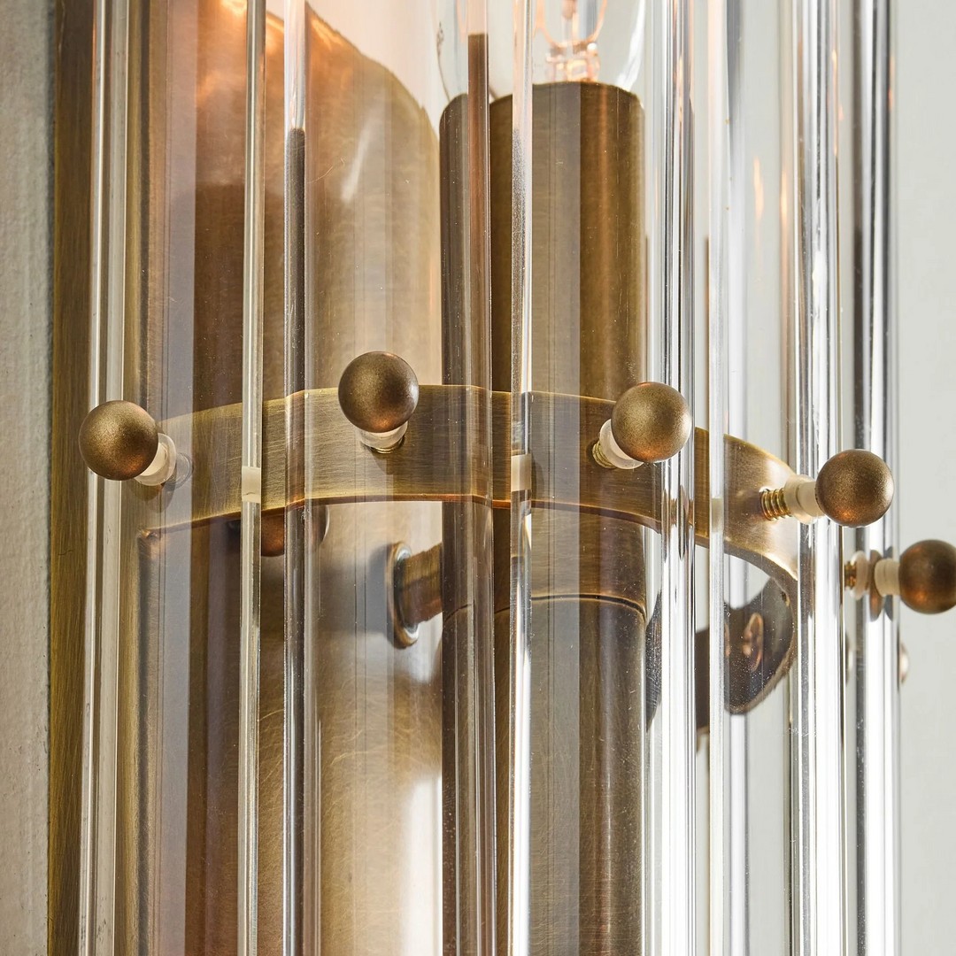 Modern Crystal Wall Light with Gold Finish K901