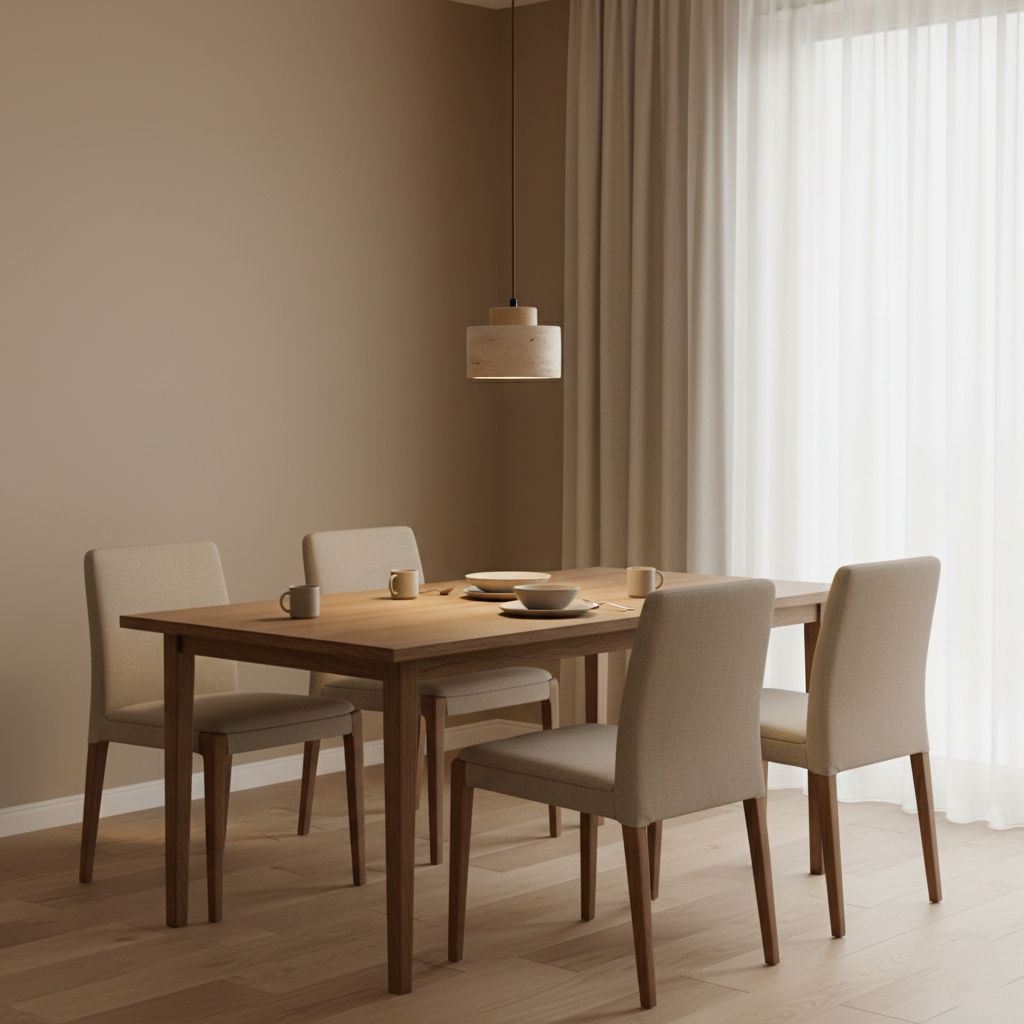 Nordic Travertine Clear Minimalist Pendant Light D914
