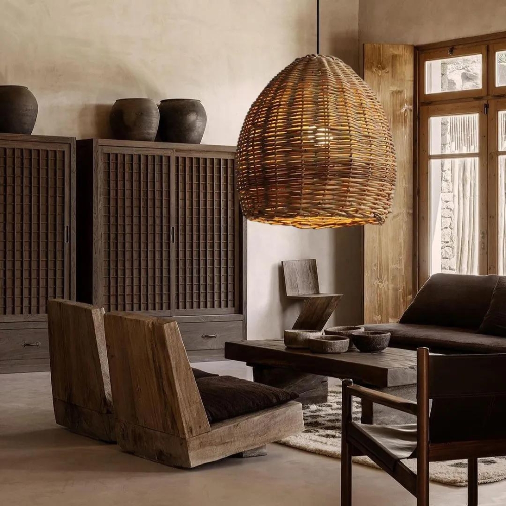 Suspended Quietness Japandi Pendant Lamp D827
