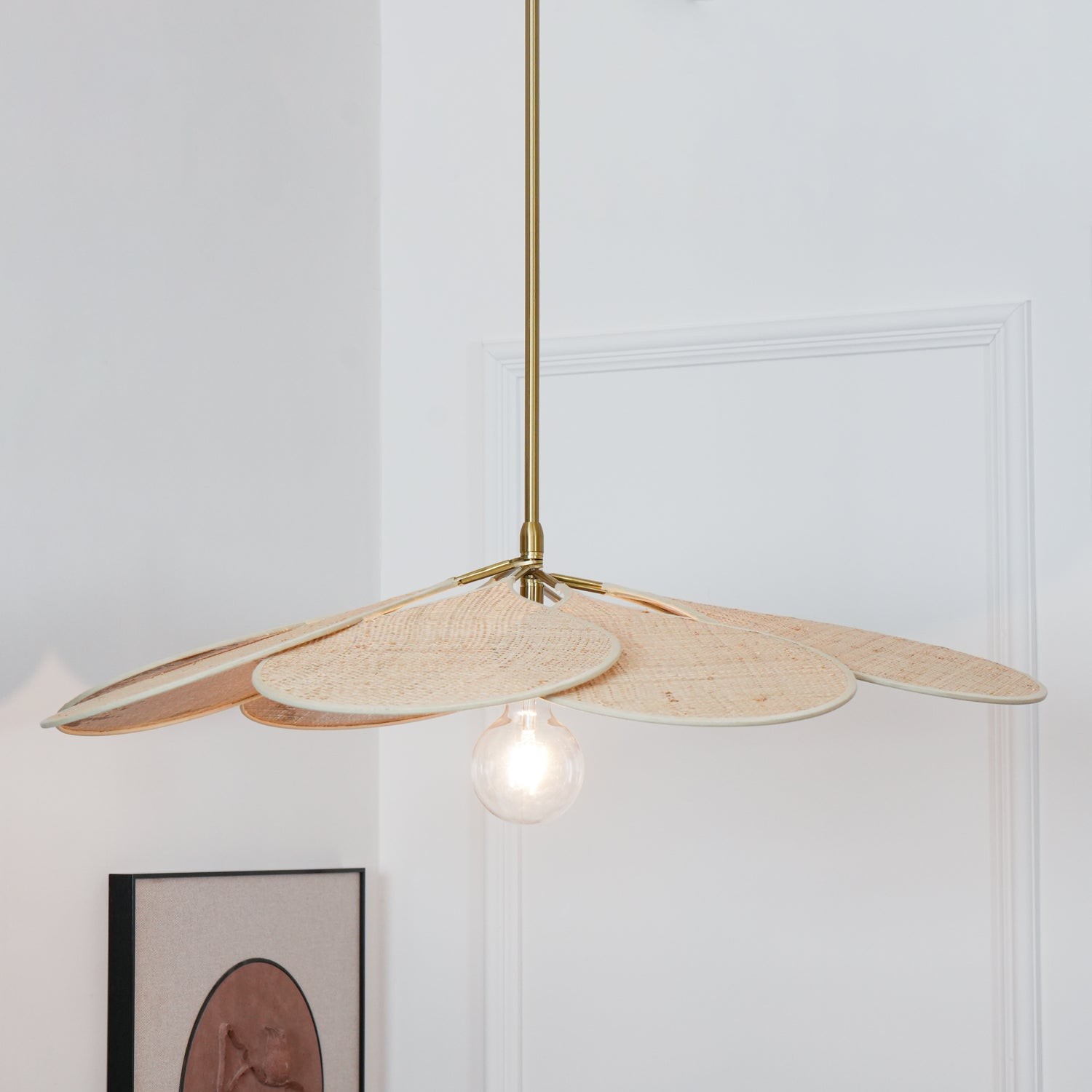 Petals Bloom Rattan Pendant Lamp K588