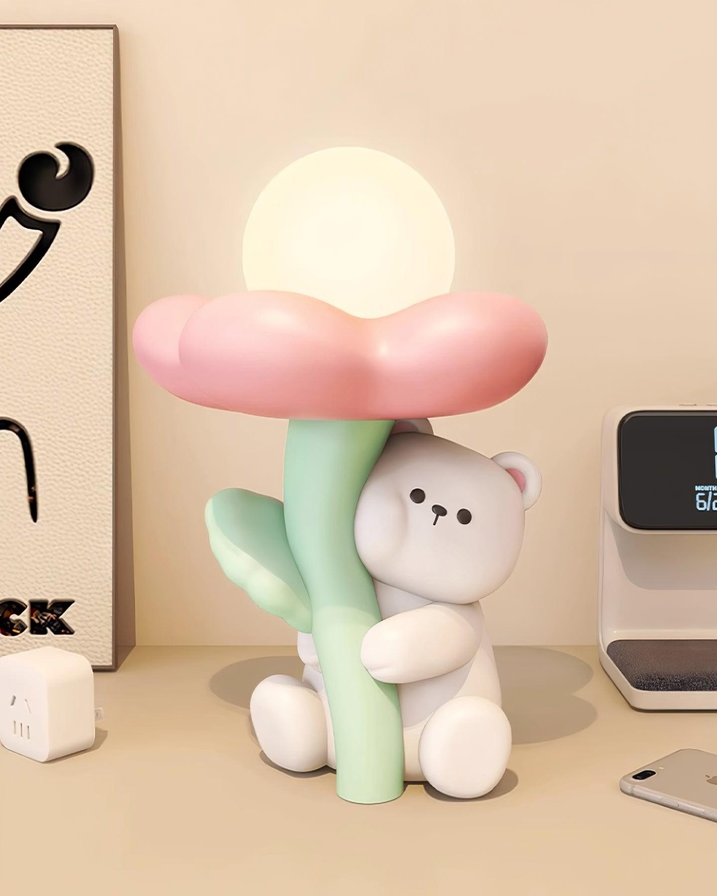 Cute Bear Resin Table Lamp K829