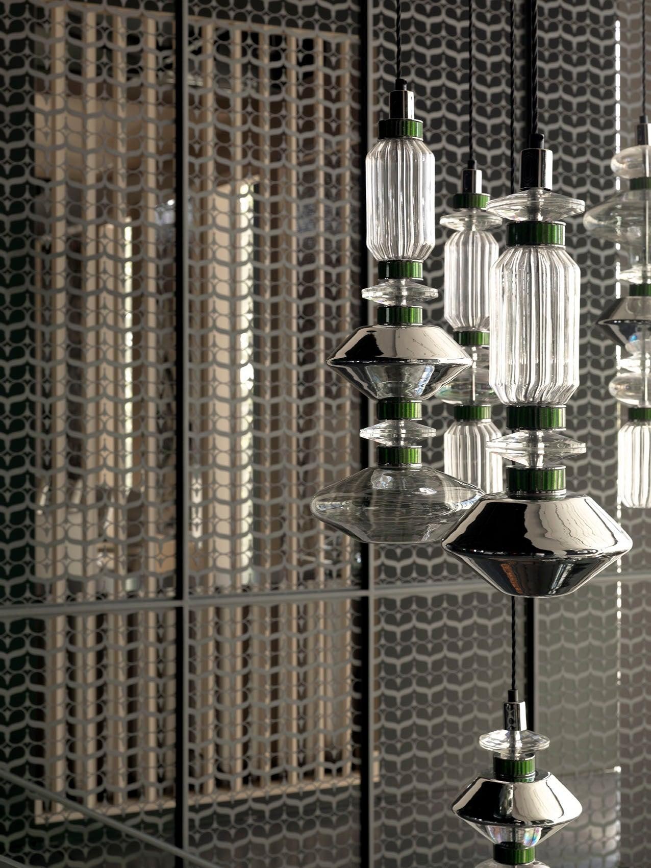 Modern Elegant Ballet Glass Pendant Light K904