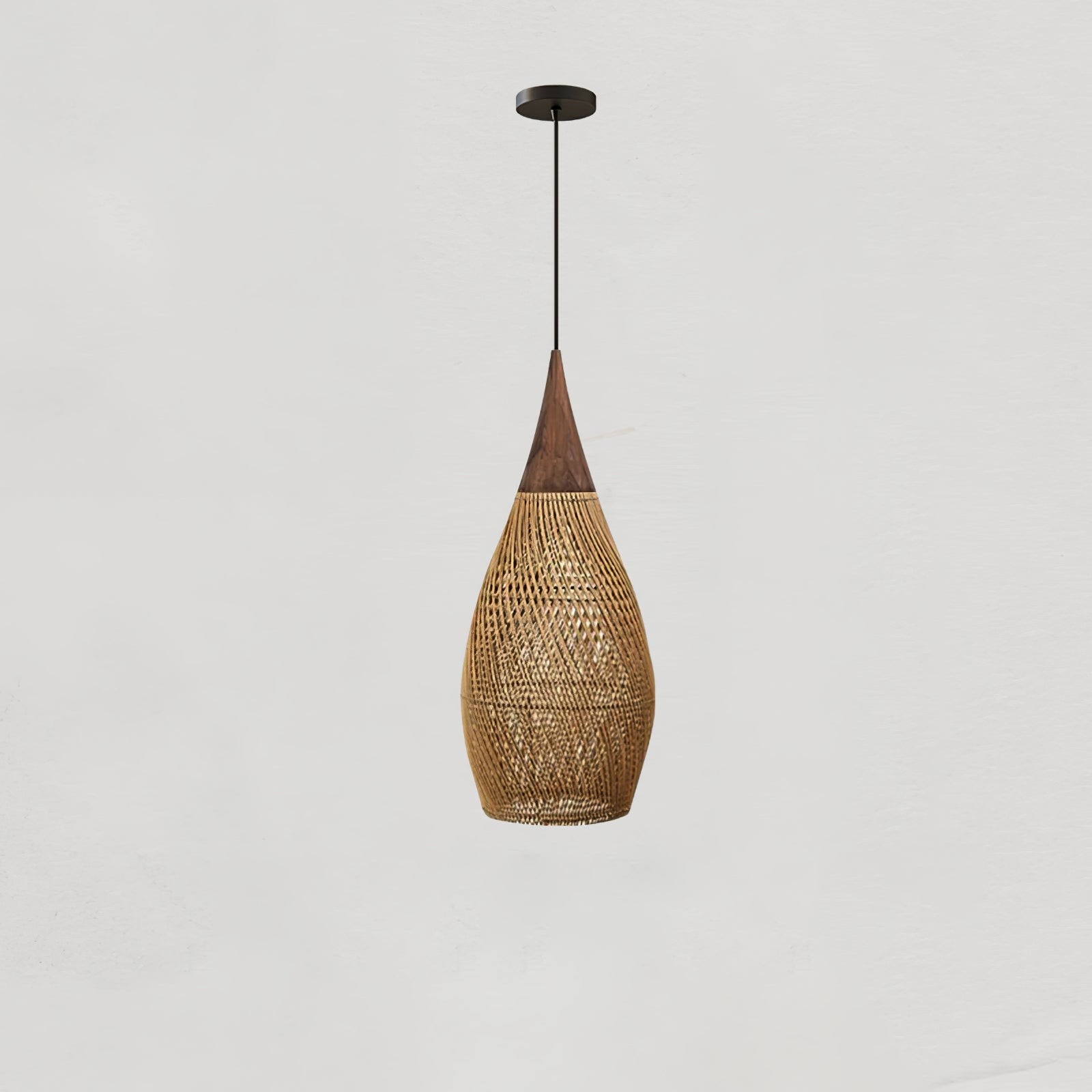 Harp Braided Rattan Pendant Lamp K1175