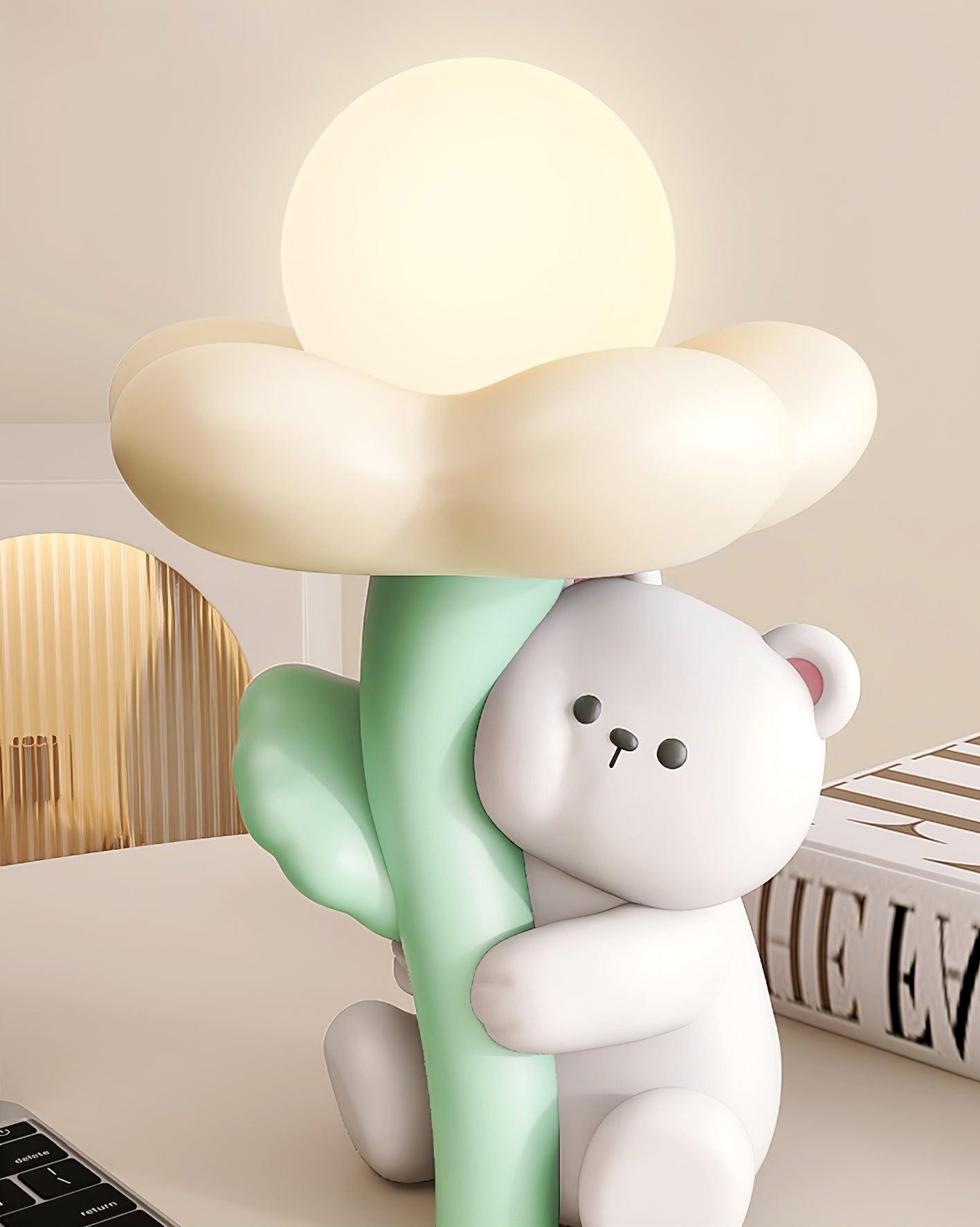 Cute Bear Resin Table Lamp K829