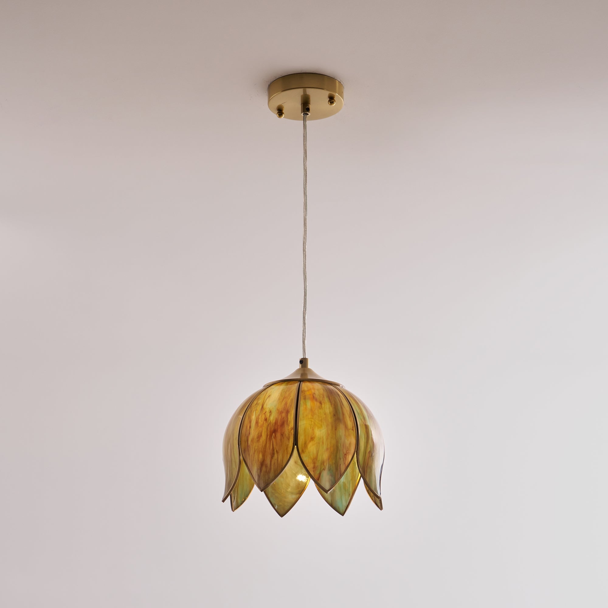 Retro Lotus Pendant Lamp D582