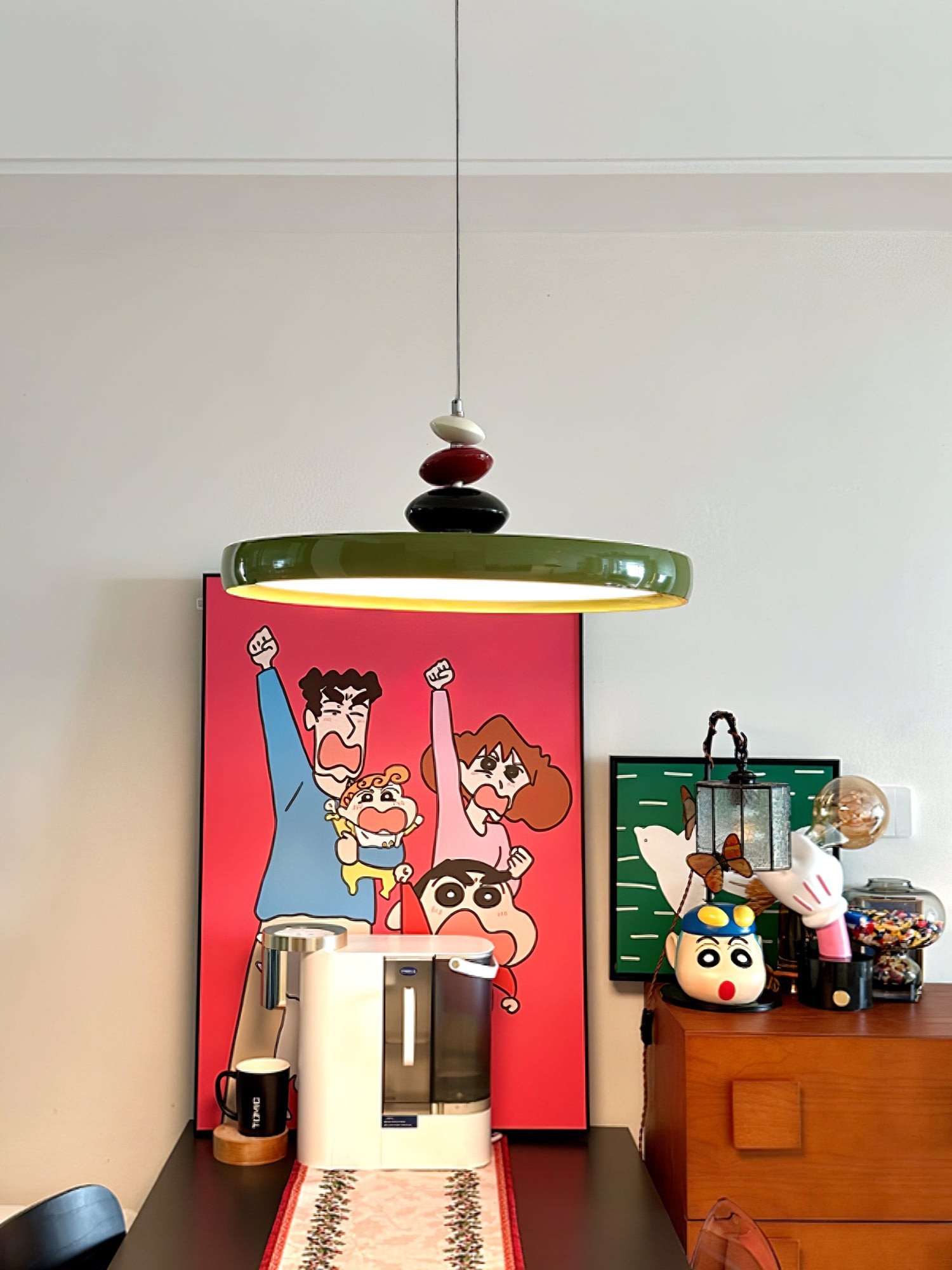 Nordic UFO Colorful LED Pendant Light K784