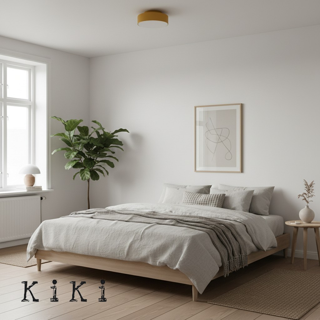 Minimalist Round LED Ceiling Lamp – Contemporary Bobber Design For Home Decor K945