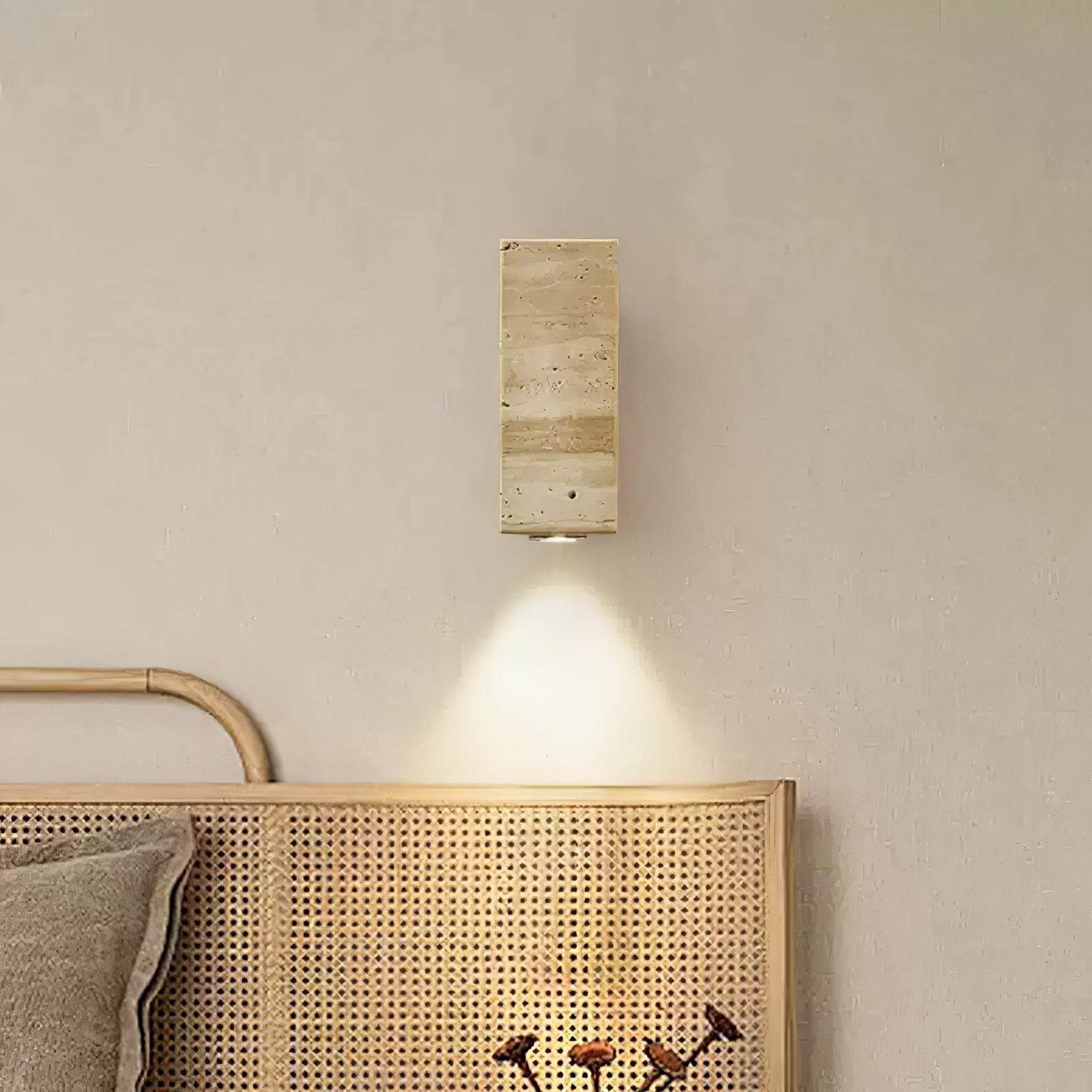 Vintage Marble Travertine Wall Lamp K264