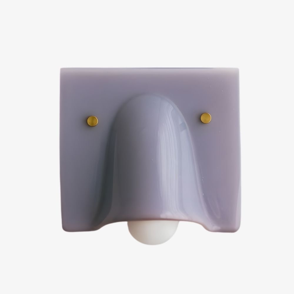 Colorful Curved Wall Sconce - Decorative Lighting for Living Room and Entryway K2342