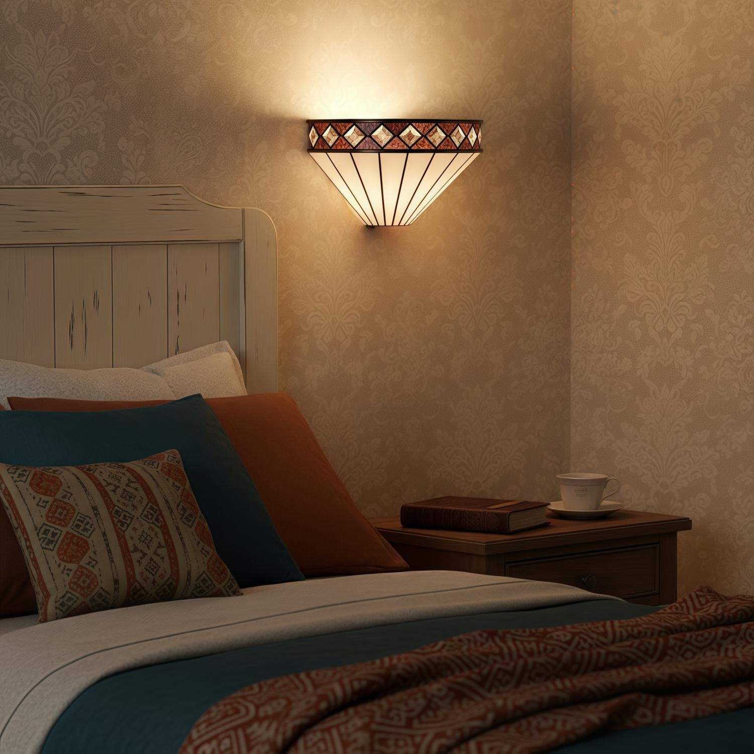 TF Fargo Art Deco Geometric Wall Lamp for Hallway and Bedroom K1954