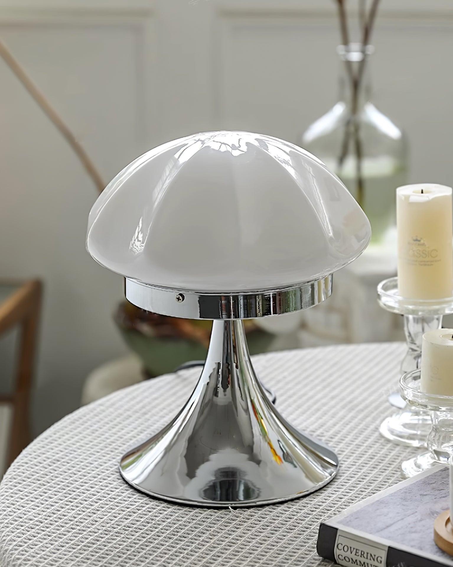 Bauhaus Glass Table Lamp For Bedroom K344