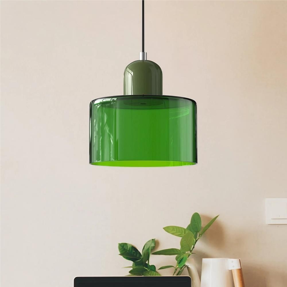 Morandi Cylinder Glass Pendant Light K30