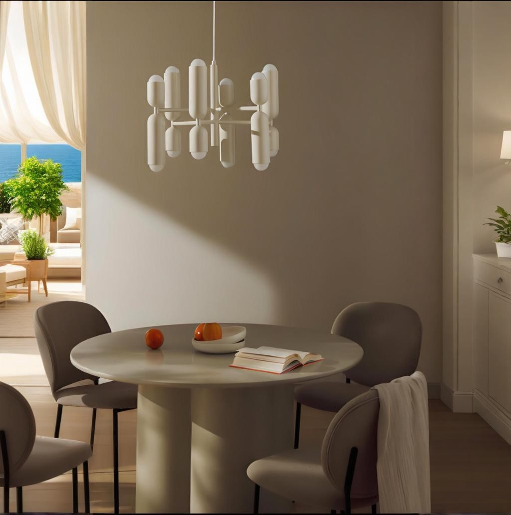 Modern Simple Multi Head Pendant Lamp K814