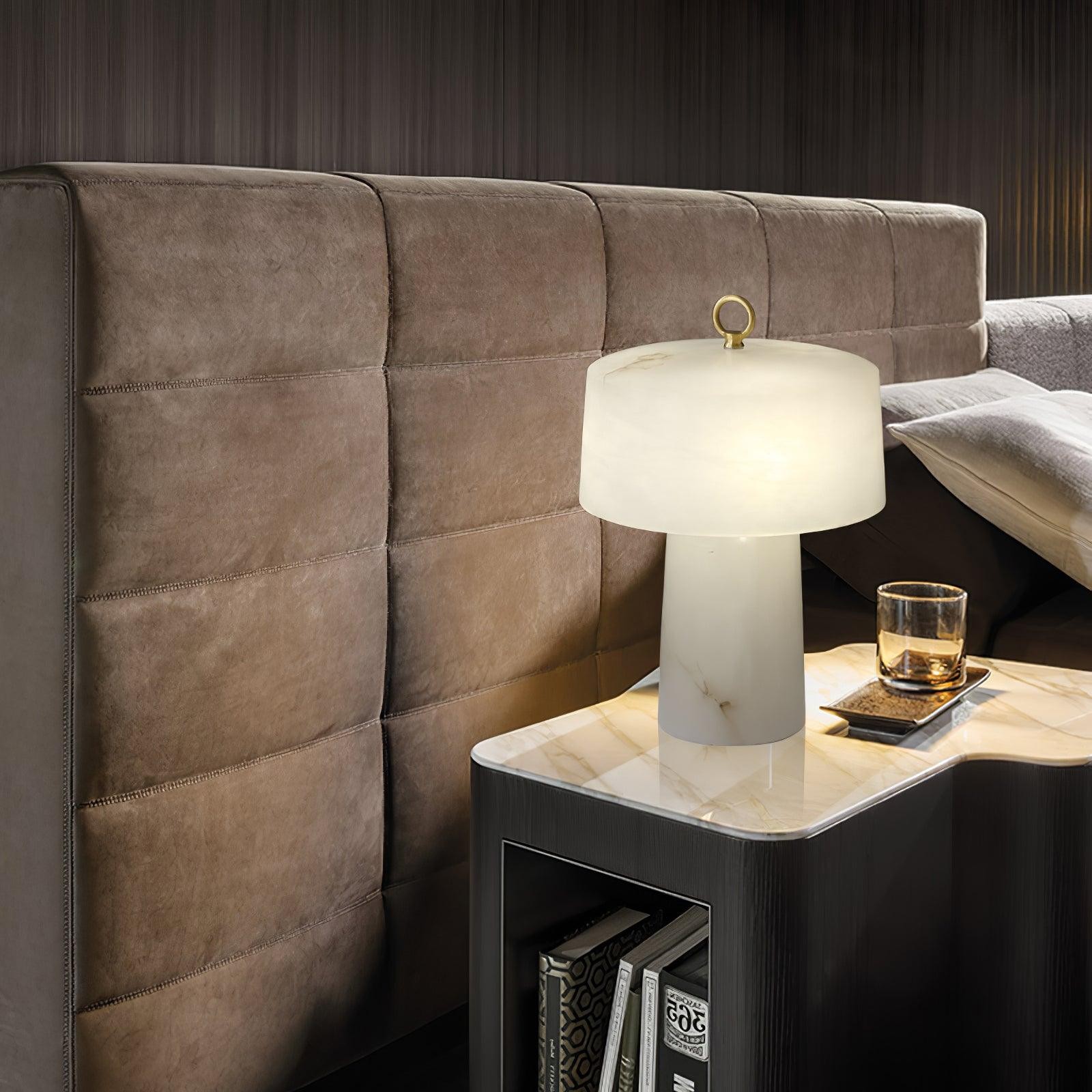 Light Luxury Style Marble Stone Table Lamp K236