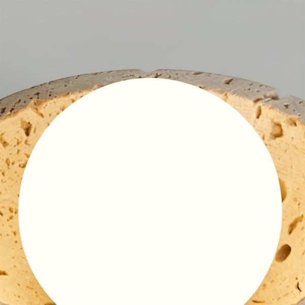 Travira Ceiling Light Textured Bowl Design Flush Mount Ceiling Lamp - Organic Style for Living Rooms K2070