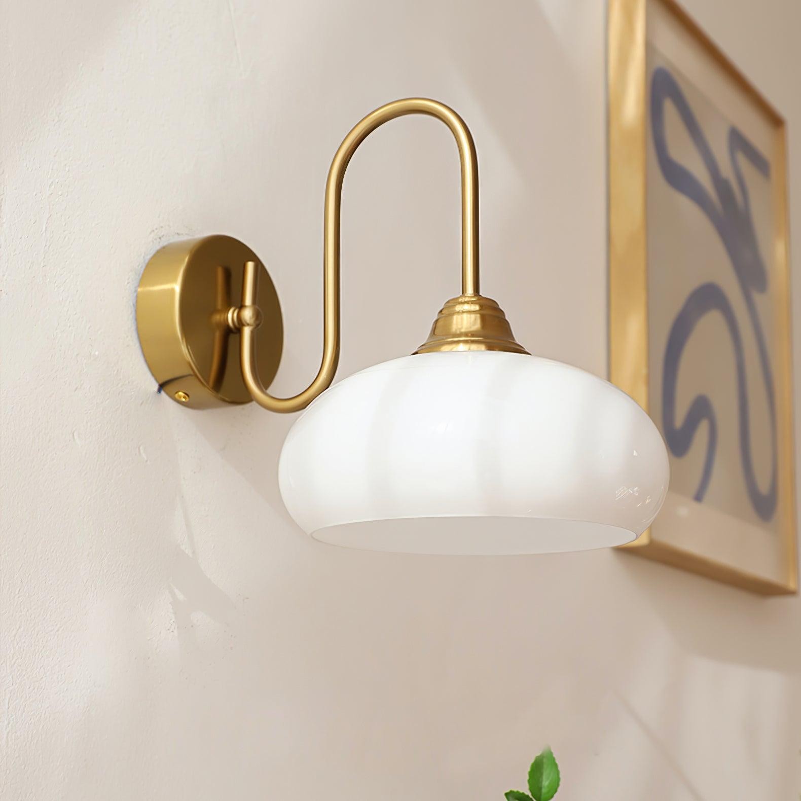 Modern Glass Geometry Wall Light for Living Room K549
