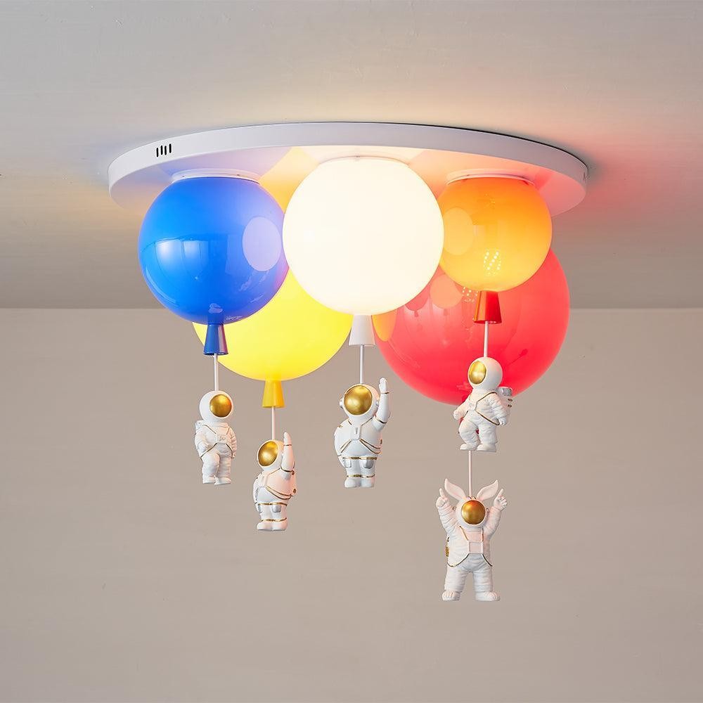 Astronaut Glossy Balloon Ceiling Lamp K244