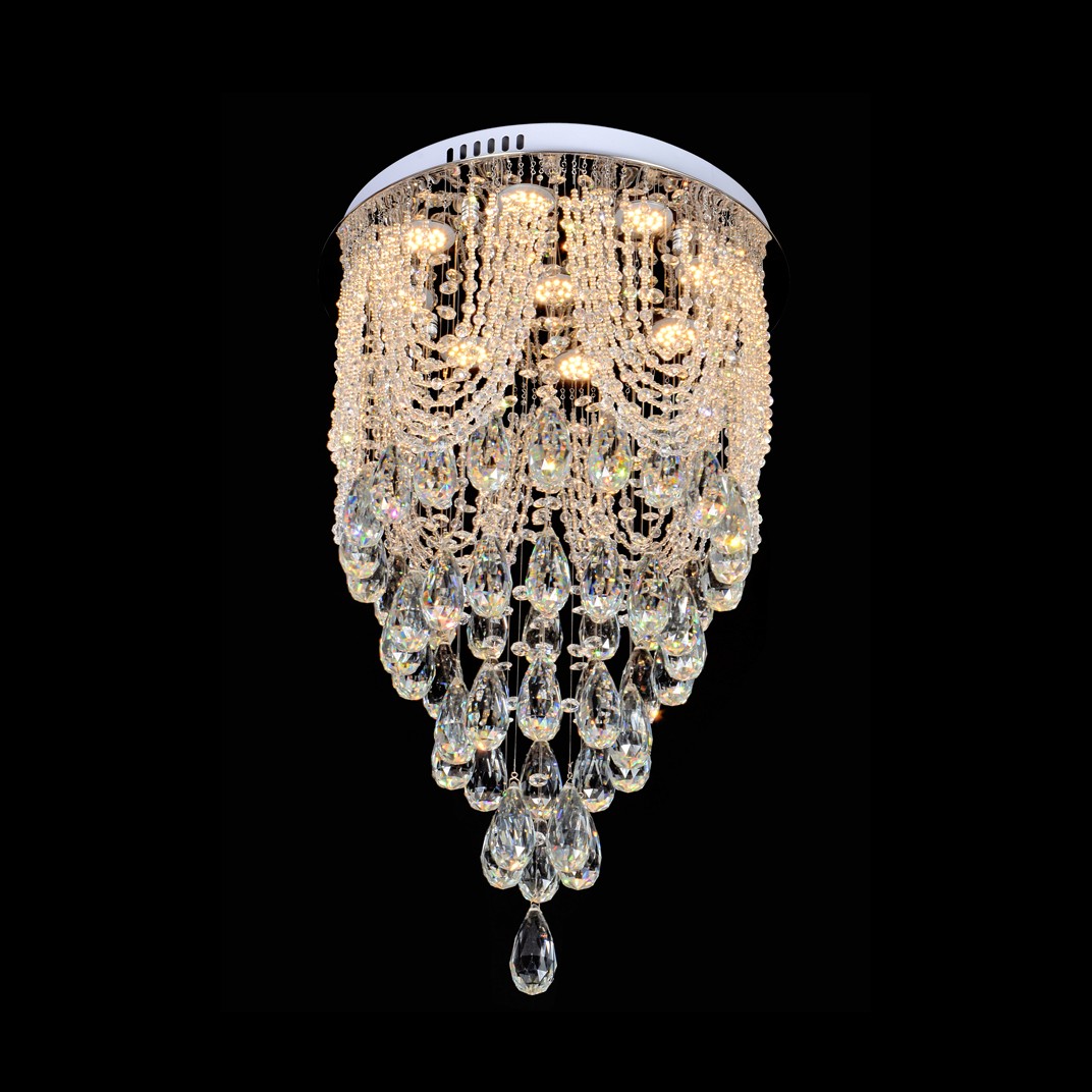 Kiki Luxury Rotary Crystal Chandeliers