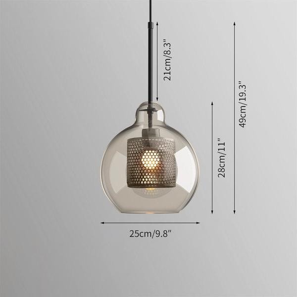 Chiswick Glass Pendant Light