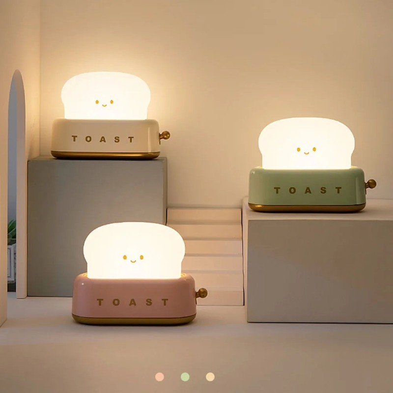 Cute Mini Toaster Led Table Light K160