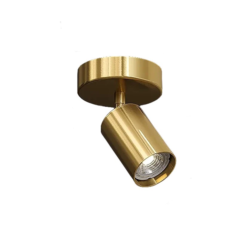 Brass LED Spot Ceiling Light