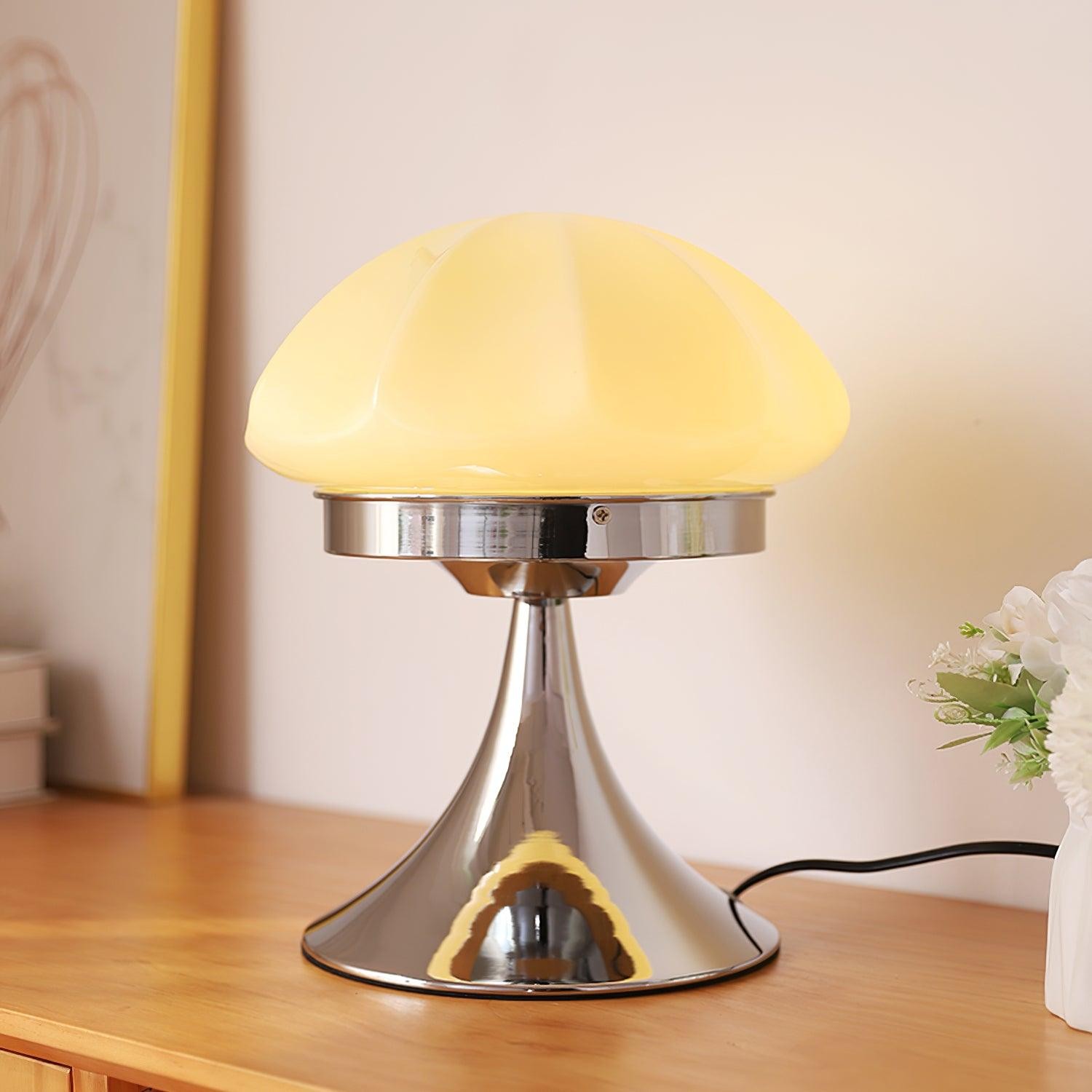 Bauhaus Glass Table Lamp For Bedroom K344