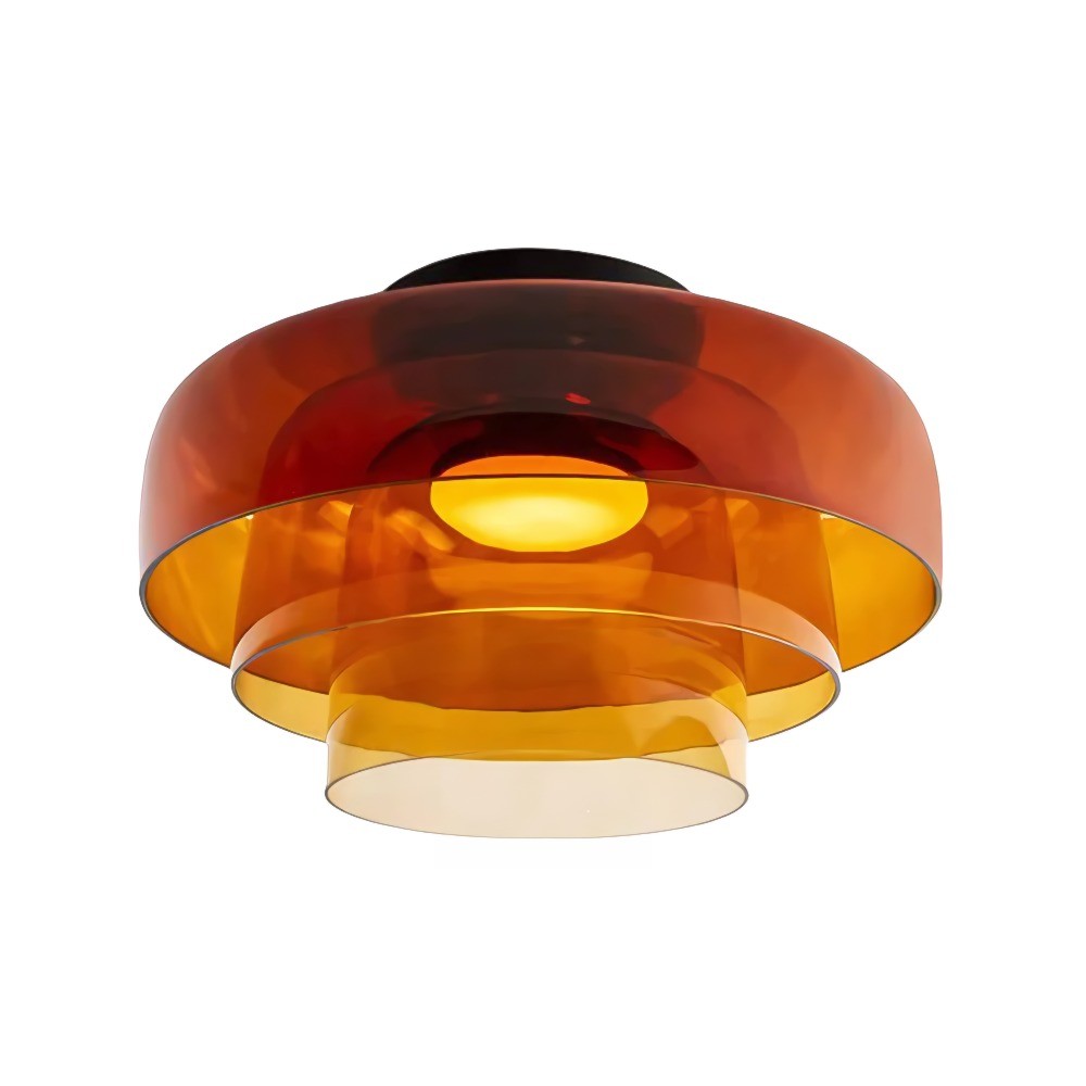 Celestial Scandinavian Glass Ceiling Lamp - Stylish Levels Ceiling Light for Room K2162