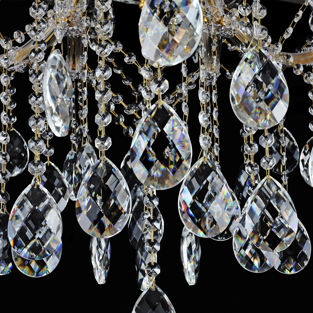 Kiki Crystal Candle Chandelier