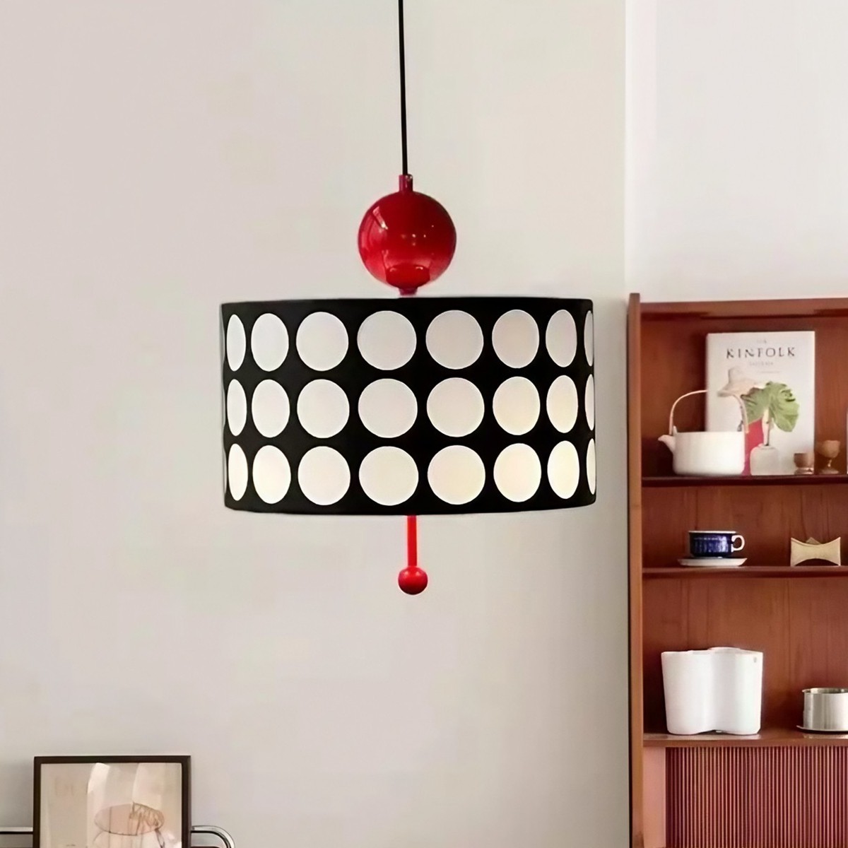 Dotrelia Lattice Pendant Lamp - Elegant Lighting for Living Room and Dining Area K356