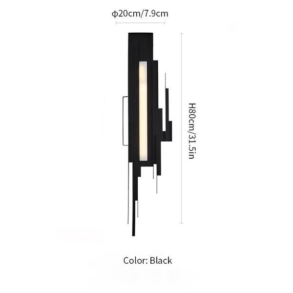 Metal Sculpted Wall Sconce