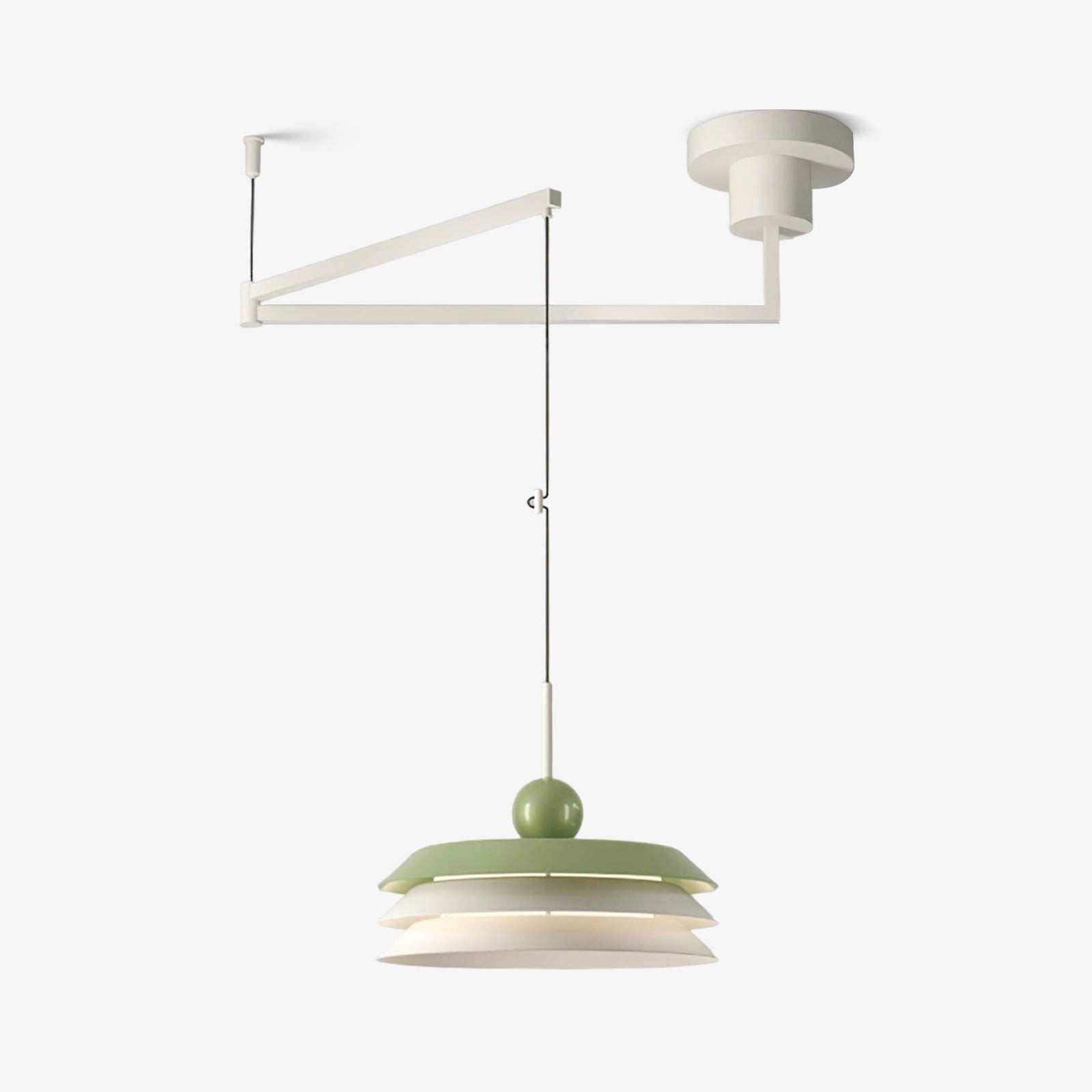 Nordic Creative Cream Style Multi-Layer Pendant Lamp For Living Room K529